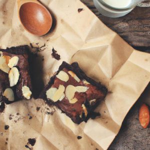 wegańskie brownie